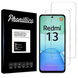 Lot 2 Verres Trempé Xiaomi Redmi 13 4G / 5G - Phonillico