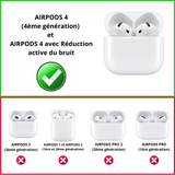Coque transparente Apple AirPods 4