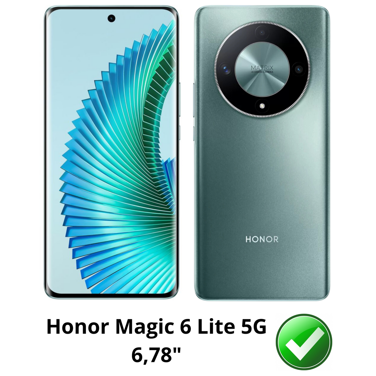 Coque Compatible Avec Honor Magic 6 Lite 5G, étui Transparent En