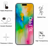 PACK 5en1 avec Coque Cercle magnétique pour iPhone 16 Pro