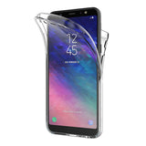 Coque intégrale silicone Samsung Galaxy A6 2018 - Phonillico
