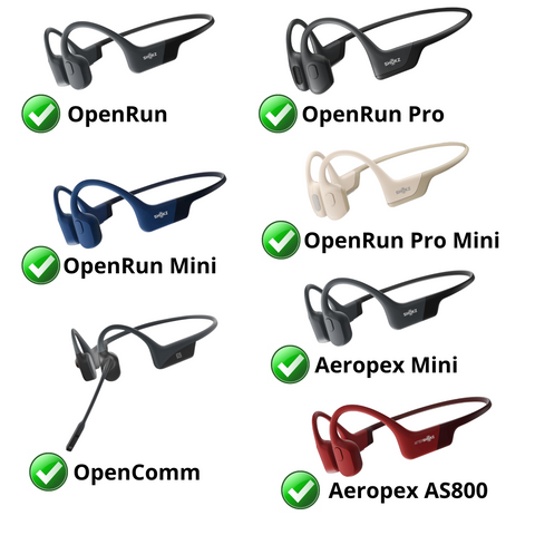 NEWZEROL Adaptateur Charge USB-C Pour Shokz OpenRun / Aeropex / OpenComm - Charge Magnétique Angle 90°
