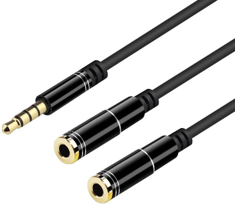 Cable Splitter Audio Double Jack Adaptateur | Phonillico