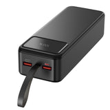Batterie externe noir 30000mah | Phonillico