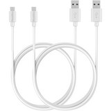 Cable usb 2.0 blanc Nokia (2 mètres)