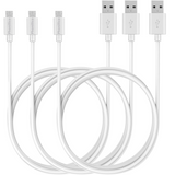 Cable usb 2.0 blanc Huawei (1 mètre)