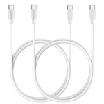 Cable USB-C / USB-C blanc pour DJI (1 mètre)