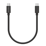 Cable noir usbc usbc Xiaomi 20cm | Phonillico