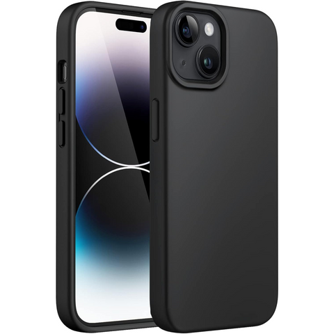 Coque Noire Apple iPhone 15 | Phonillico