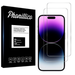 Lot 2 Verres Trempé iPhone 15 Pro Max - Phonillico