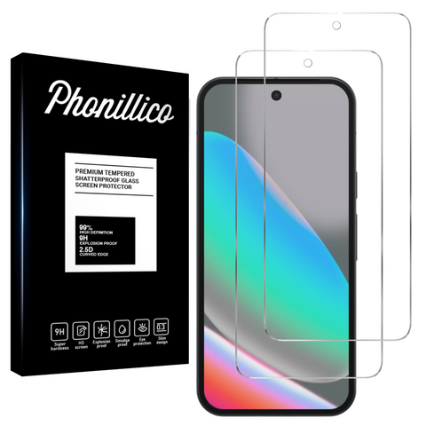 Lot 2 Verres Trempé Google Pixel 10 / 10 Pro - Phonillico