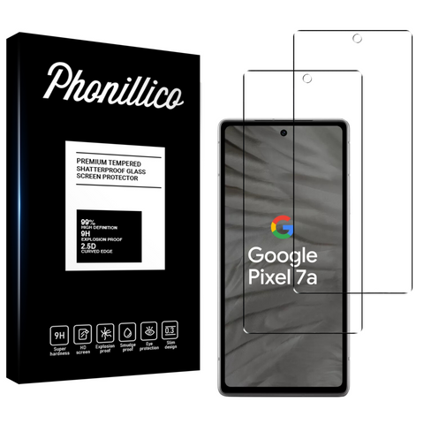 Lot 2 Verres Trempé Google Pixel 7A - Phonillico