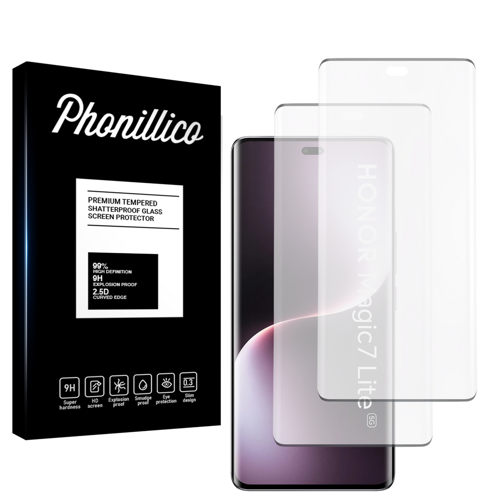 WFTE [Lot De 2 Verre Trempé Pour Honor 70 Lite, 0,26mm Film De