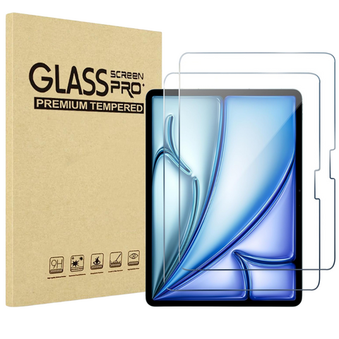 Lot 2 Verres Trempé iPad Air 2025 (11 Pouces) M3 - Phonillico