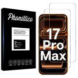 Lot 2 Verres Trempé iPhone 17 Pro Max - Phonillico