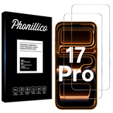 Lot 2 Verres Trempé iPhone 17 Pro - Phonillico