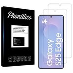 Lot 2 Verres Trempé Samsung S25 Edge | Phonillico