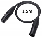 Câble XLR mâle XLR femelle 3 broches - Microphone Son Enceinte Amplificateur Console DMX