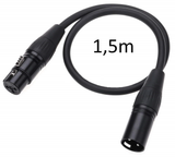Câble XLR mâle XLR femelle 3 broches - Microphone Son Enceinte Amplificateur Console DMX