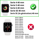 Coque apple Watch 40mm
