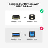 Cable Imprimante USB vers USB 2.0 (3 mètres)