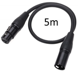 Câble XLR mâle XLR femelle 3 broches - Microphone Son Enceinte Amplificateur Console DMX