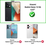 Lot 2 Verres Trempé Xiaomi Redmi Note 13 5G