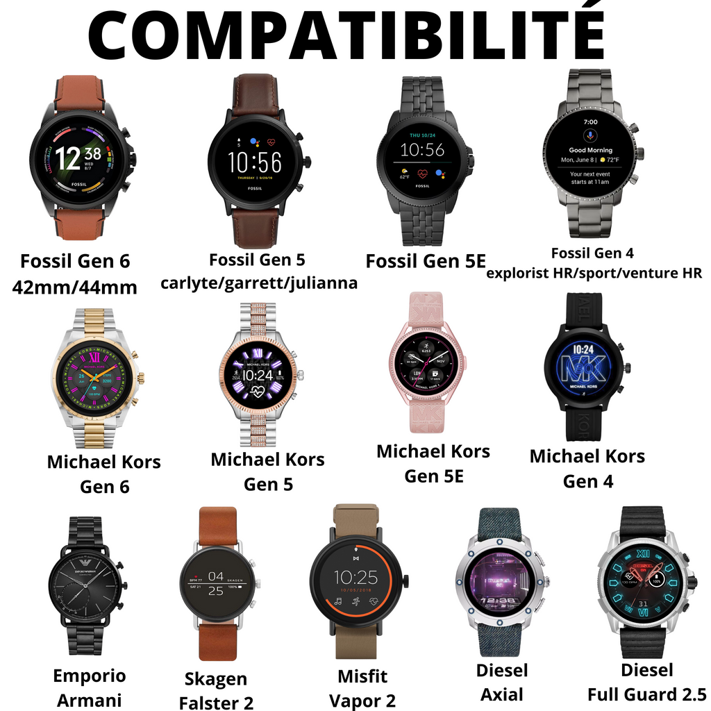 Chargeur montre new arrivals fossil 3eme generation