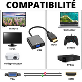 Adaptateur HDMI vers VGA