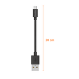 Cable Usb-c Noir Samsung (20cm)
