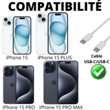 Cable Nylon Tressé USB-C / USB-C iPhone (2 mètres)