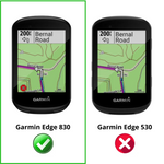 Coque Noir Garmin GPS Edge 830