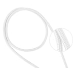 Cable nylon argent iPhone (1 mètre)
