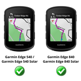Lot 2 Verres Trempé Garmin GPS Edge 540 / Edge 840