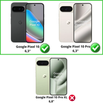 Lot 2 Verres Trempé Google Pixel 10 / 10 Pro