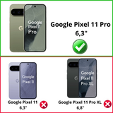 Lot 2 Verres Trempé caméra Google Pixel 11 Pro