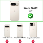 Lot 2 Verres Trempé caméra Google Pixel 9