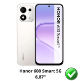 Lot 2 Verres Trempé Honor 600 Smart 5G