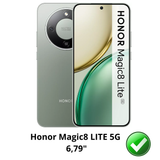 Lot 2 Verres Trempé caméra Honor Magic 8 lite 5G