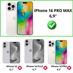 PACK 3en1 avec Coque Antichoc pour iPhone 16 Pro Max