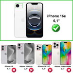 Lot 2 Verres Trempé iPhone 16e