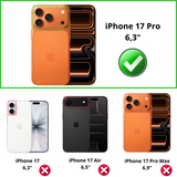 Lot 2 Verres Trempé Anti Espion iPhone 17 Pro