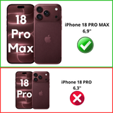 Lot 2 Verres Trempé iPhone 18 Pro Max