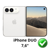 PACK 3en1 avec Coque Antichoc pour iPhone DUO