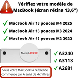 Coque rigide pour Apple MacBook Air 13.6