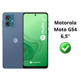 Lot 2 Verres Trempé Motorola Moto G54