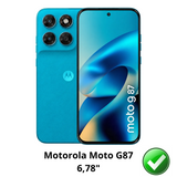Lot 2 Verres Trempé Motorola Moto G87
