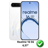 Lot 2 Verres Trempé Realme 16 5G - Phonillico