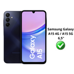 PACK 3en1 avec Coque Antichoc pour Samsung Galaxy A15 4G / 5G