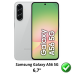 PACK 3en1 avec Coque Antichoc pour Samsung Galaxy A56 5G